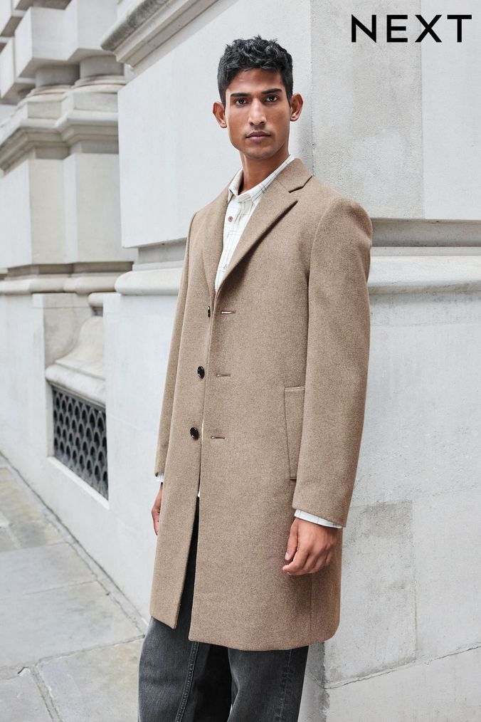 Next overcoat mens outlet
