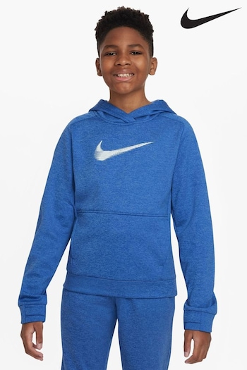 Nike Blue Therma-FIT Multi+ Pullover Training Hoodie (808392) | £45