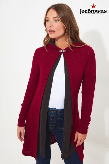 Joe Browns Red Into The Forest Cardigan (808603) | £60