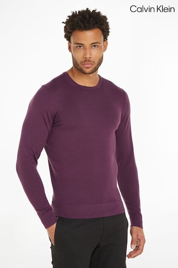 Calvin Klein Merino Crew Neck Sweater (809444) | £120