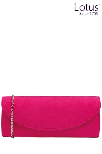 Lotus Pink Clutch Bag with Chain (810718) | £50