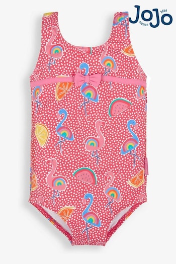 JoJo Maman Bébé Flamingo No Nappy Swimsuit (810899) | £18