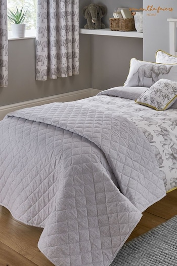 Sam Faiers Little Knightley's White Kids Quilted Throw (811052) | £40