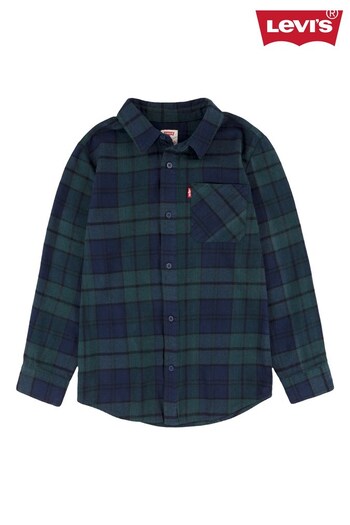 Levi's® Green Flannel Checked Shirt (811392) | £40 - £45