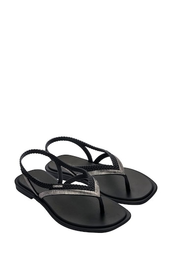 Grendha Black Hera Sandals (811802) | £30