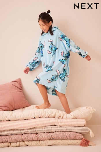 Blue Stitch Fleece Hooded Blanket (3-16yrs) (812016) | £20 - £27