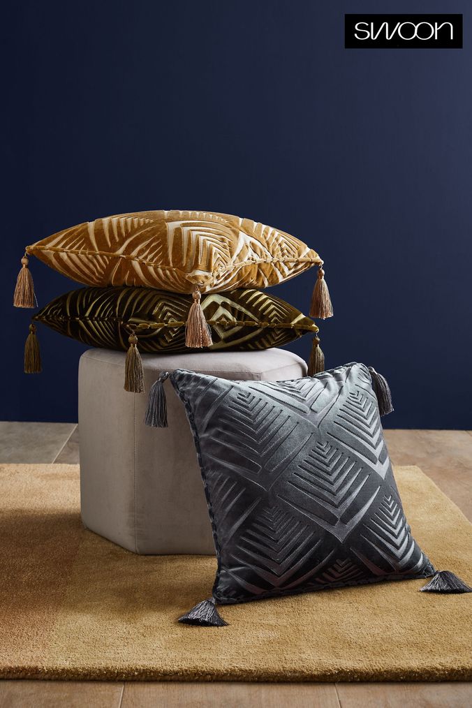 Long clearance gold pillow