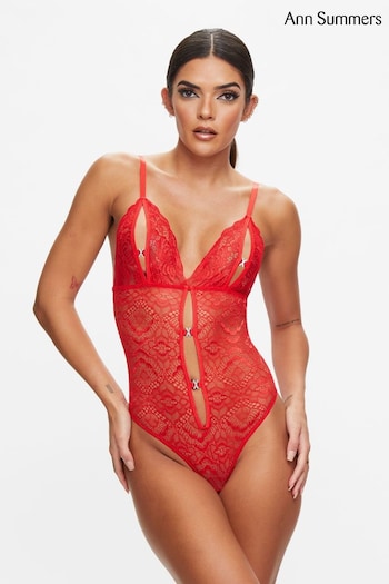 Ann Summers Red Diamond Kiss Lace Body (812429) | £25