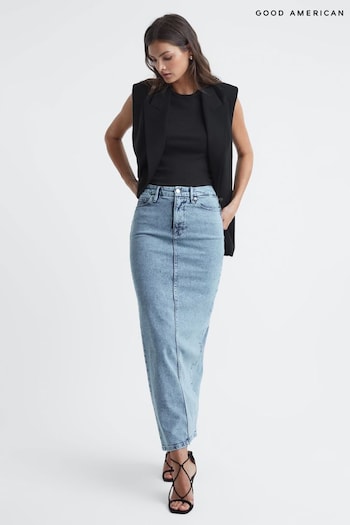 Good American Denim Maxi Skirt (812592) | £187