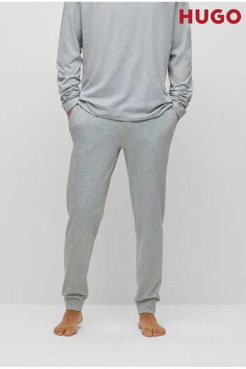 HUGO Grey Linked Pyjama Bottoms (812624) | £49