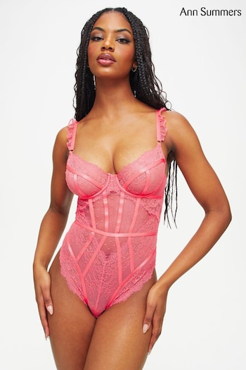 Ann Summers Pink Sweetheart Lace Bodies (812636) | £29