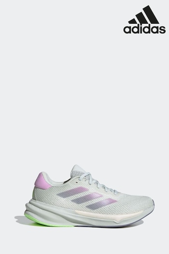 adidas Foam Green/Gray/Pink Supernova Stride Trainers (813048) | £90