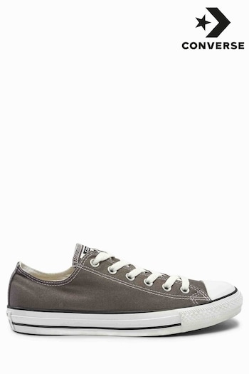 Converse Grey Chuck Taylor Ox Trainers (813499) | £55