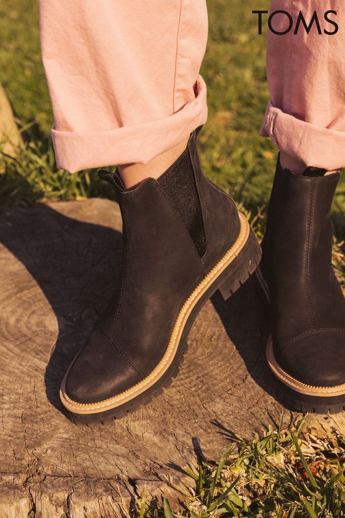 Toms chelsea boot hot sale