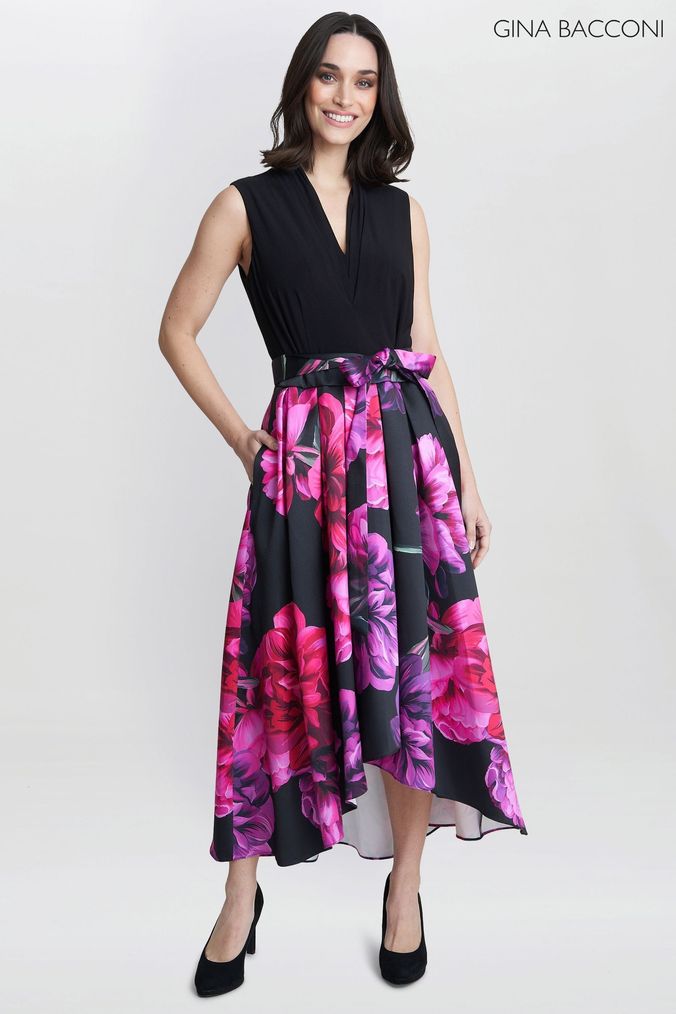 Gina bacconi hotsell estera floral dress