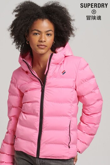 Superdry Pink Heat Sealed Padded Jacket (8155C5) | £100