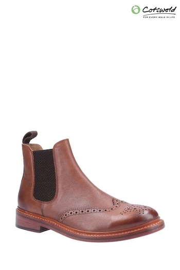Cotswold Siddington Leather Goodyear Welt Boots Running (815717) | £104