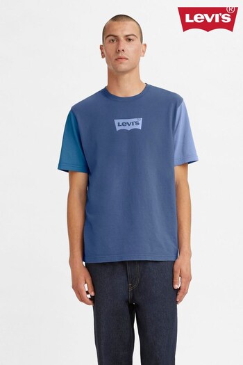 Levi's® Blue Colourblock T-Shirt (816003) | £25