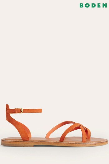 Boden Red Easy Flat Sandals (816468) | £75