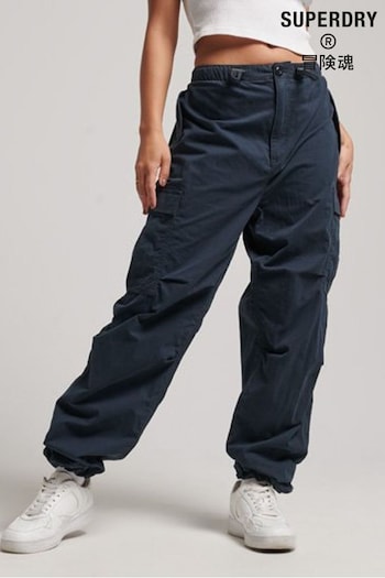 Superdry Blue Parachute Grip Trousers (816698) | £27