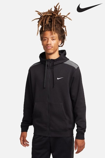 Nike Black Sportswear Shoulder Blocking Hoodie (816833) | £73