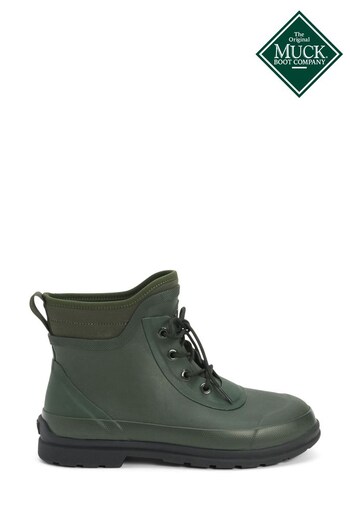 Muck lace-up Boots Green Originals Lace-Up Short lace-up Boots (817057) | £95