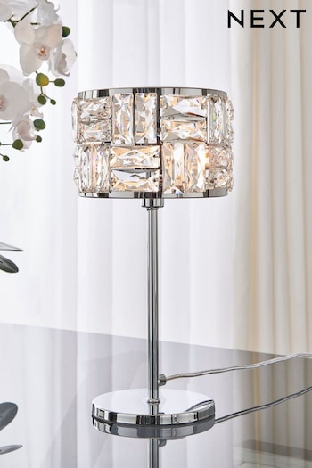 Chrome Alexis Table Lamp (817502) | £50