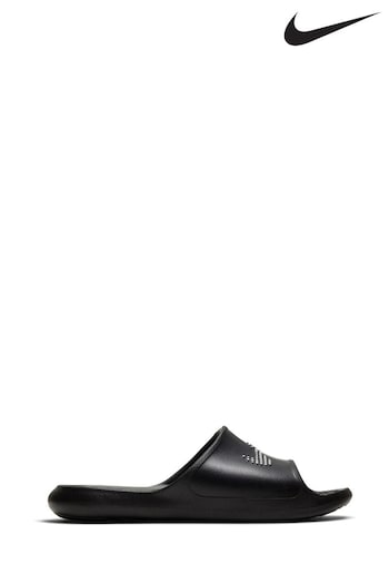 Nike Black Victori One Shower Sliders (818095) | £25