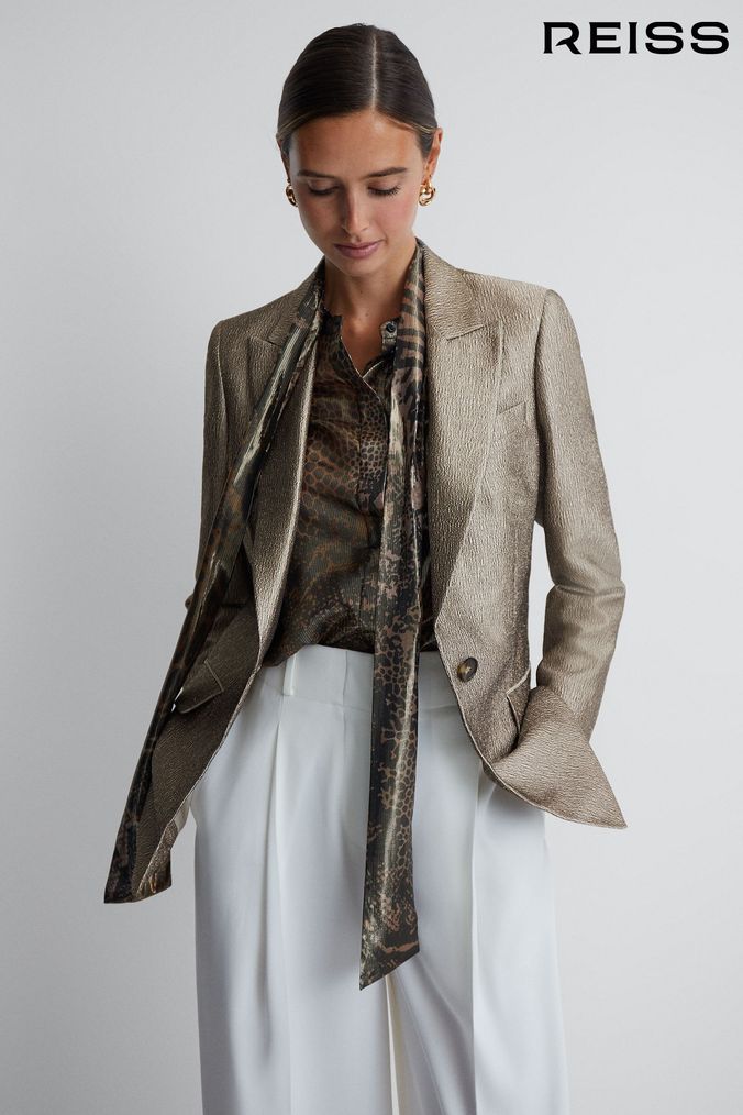 Ladies gold jacket sales uk