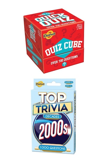 Cheatwell Games Quiz Lovers Bundle Quick Quiz Top Trivia 00's Games (819231) | £20