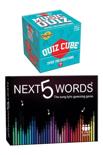 Cheatwell Games Music Lovers Bundle  Music Quiz and Atelier-lumieresShops5Words Games (819297) | £22