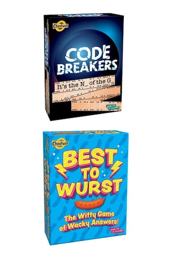 Cheatwell Games Code Breakers and Best to Wurst Party Games (819332) | £25