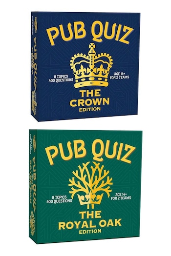 Cheatwell Games Crown & The Royal Oak Mini Pub Quiz Games (819360) | £20