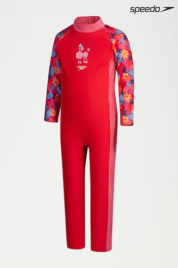 Speedo Girls Full Coverage All-In-One Sunsafe Suit (819984) | £35