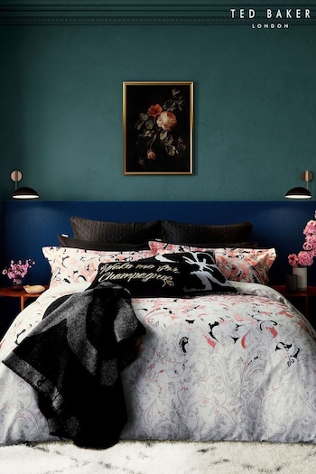 Ted Baker Pink Paisley Duvet Cover and Pillowcase Set (820092) | £120 - £150