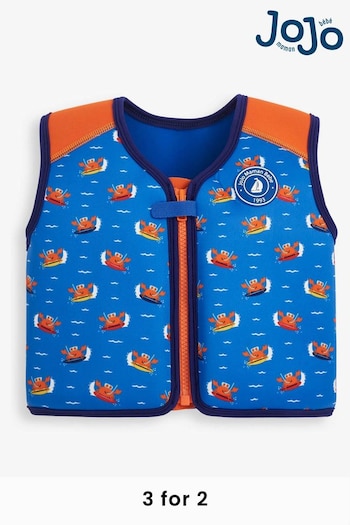 JoJo Maman Bébé Crab Kids' Print Float Jacket (820122) | £26