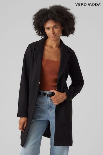 VERO MODA Black Tailored Smart Coat (820215) | £42