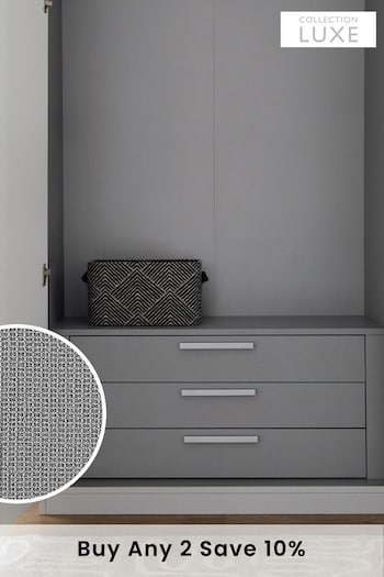 Grey Collection Luxe Wardrobe Internal Chest of Drawers (820343) | £125