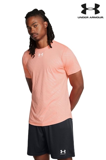 Under Armour Pink M's Ch. Pro Train Short Sleeve Print T-Shirt (820582) | £40