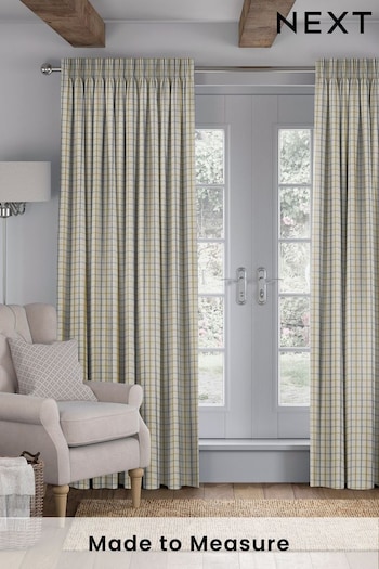 Zest Yellow Malvern Made To Measure Curtains (821004) | £109