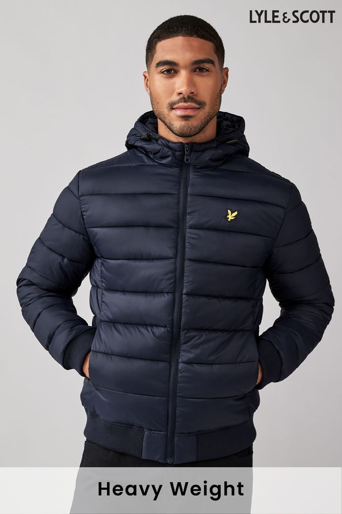 Lyle and scott padded coat store