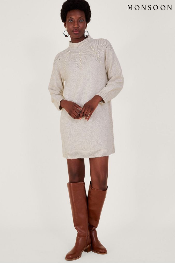 High neck outlet dresses online