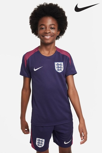 Nike wide Purple England Strike Football Top (821765) | £38