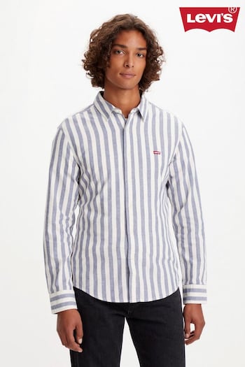 Levi's® Blue Slim Fit Housemark Shirt (822101) | £55