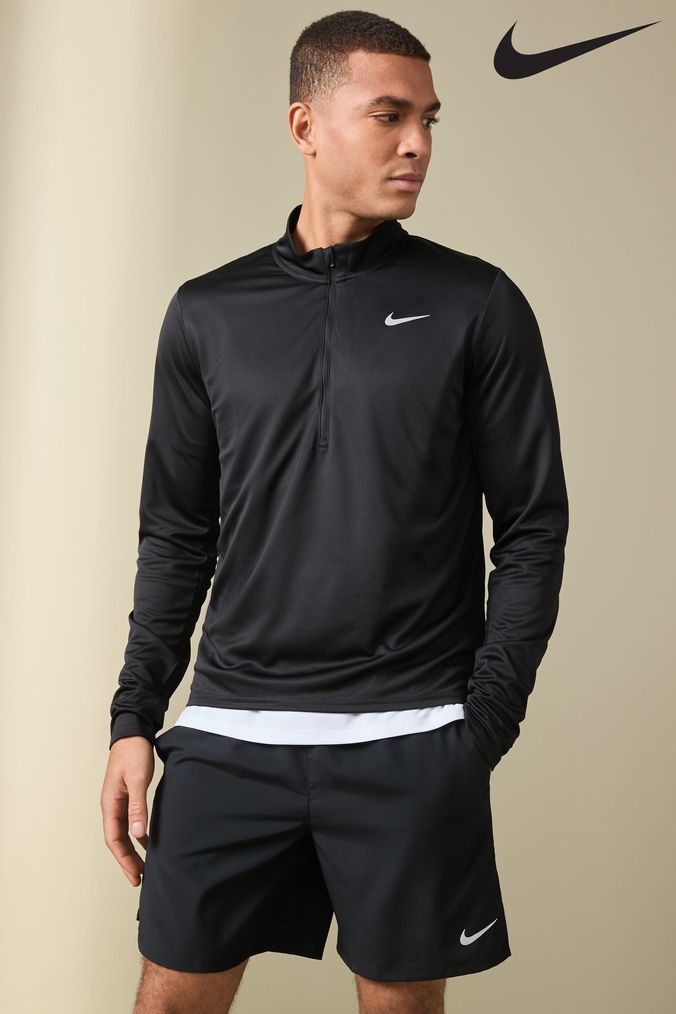 Buy Men s Plus Size Nike Move To Zero Zip Neck Menswear Online Next UK