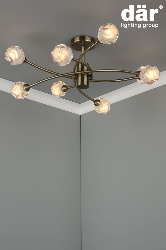 Buy Brass Dar Lighting Ceiling Lights Homeware Lighting Online AspennigeriaShops