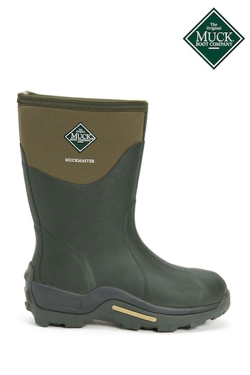Muck Boots Green Muckmaster Mid Wellies (824147) | £135
