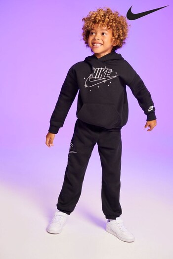 Nike Black Little Kids Shine Joggers (825144) | £35