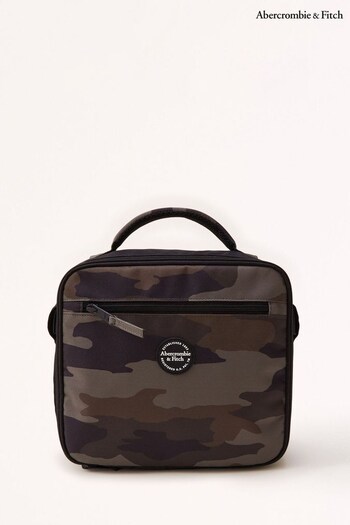 Abercrombie & Fitch Green Camo Lunchbox Bag (825282) | £20