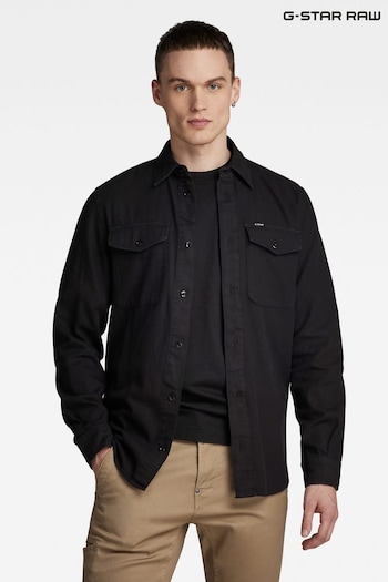 G Star Marine Black Slim Shirt (825366) | £95